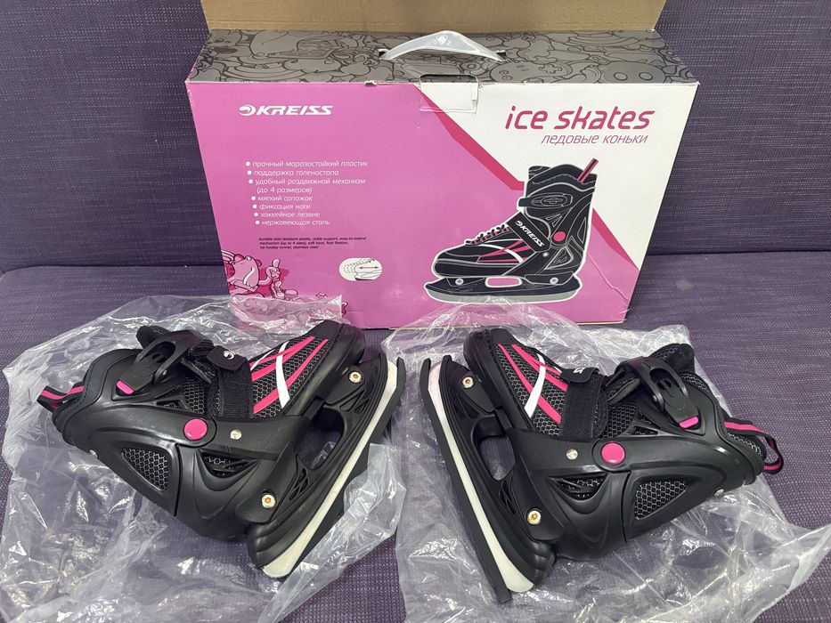 Продам коньки с 31-34 размер