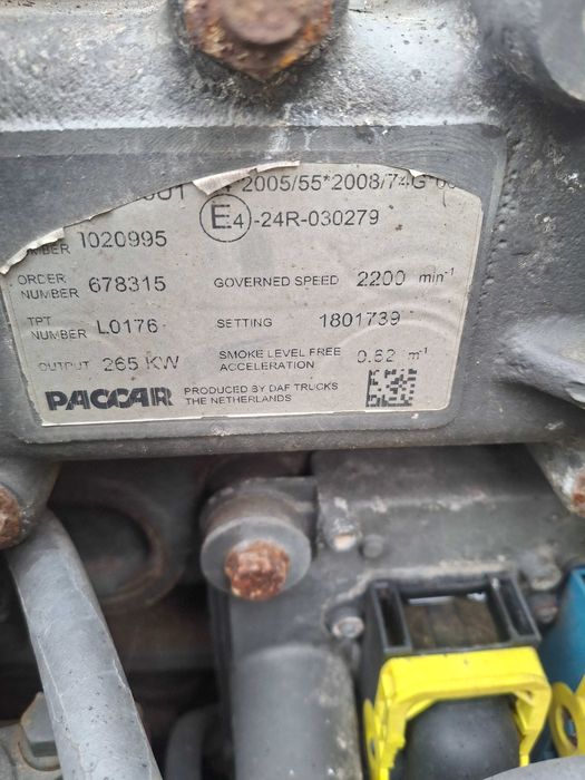 Motor DAF CF 85 cu cutie manuala