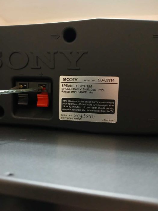 Sony Hi-Fi System EX70AV – пълен комплект с оригинални колони