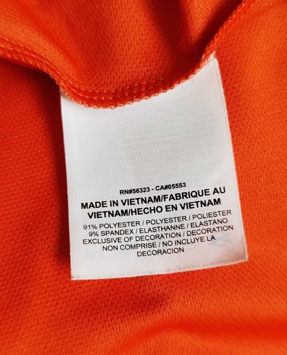 тениска Nike- Golf- dri fit-размер M- оранжева