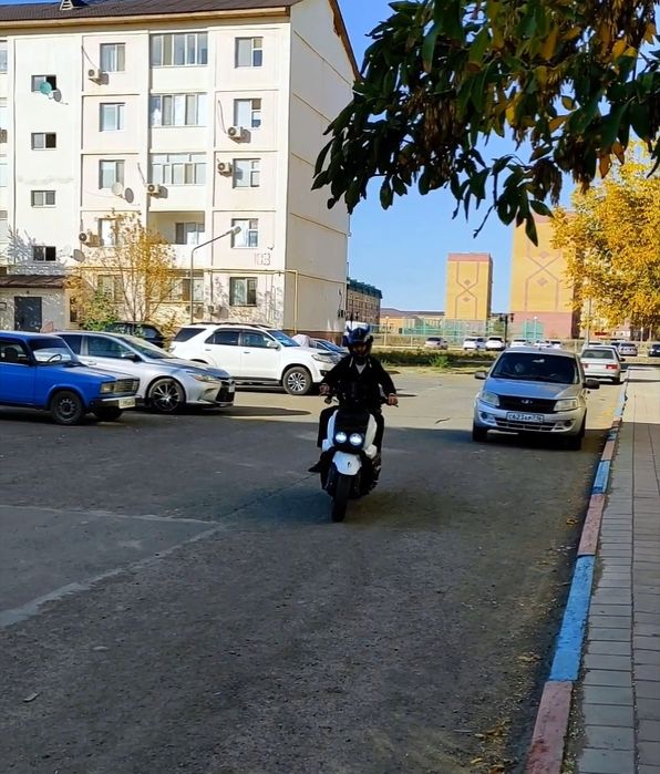 Мопед танк на ходу