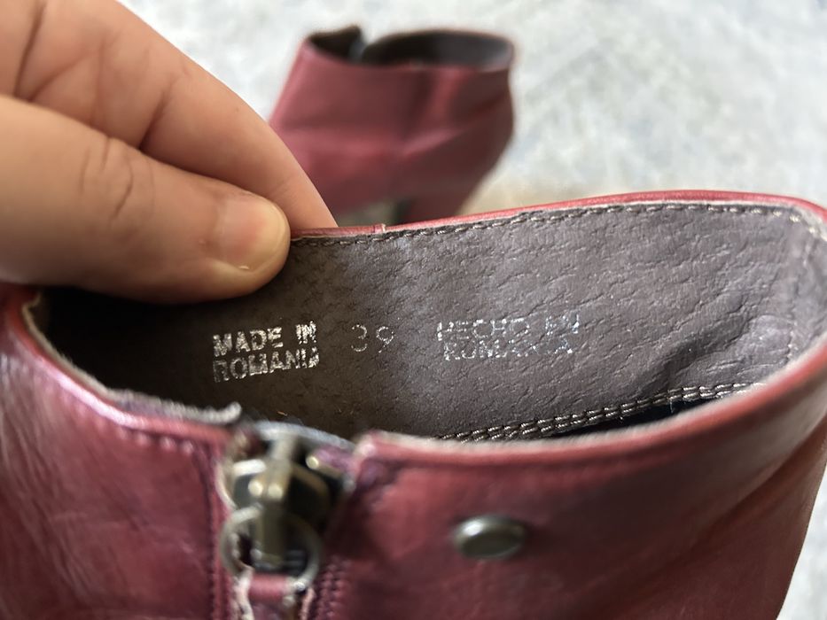 Женские кожаные ботинки Aldo (39)