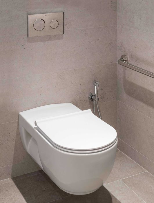 vand capac wc ROCA ROUND slim din duroplast ,inchidere lenta, alb, NOU
