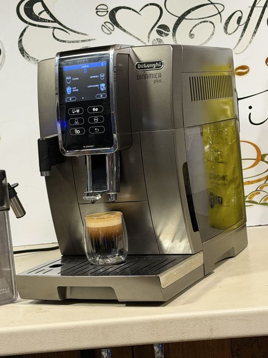 Кафемашина кафе автомат Delonghi DİNAMİCA Plus Bluetooth с гаранция