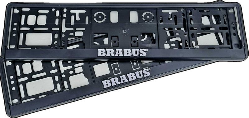 Рамки за номер Brabus / Табели, плаки, Mercedes