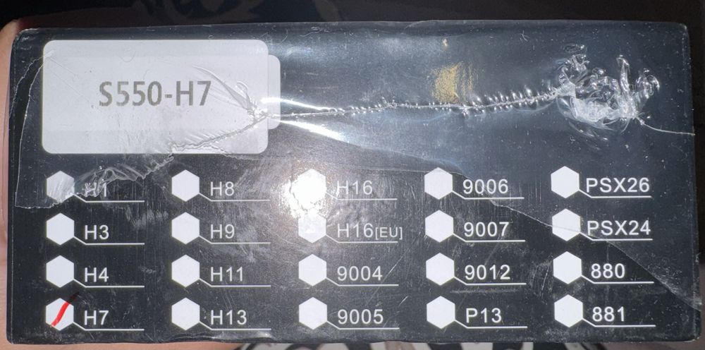 Led крушки H7 универсални. Чисто нови