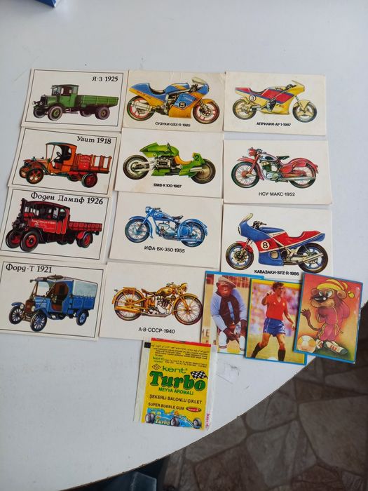 Картинки от дъвки  Bombibom,Turbo и други