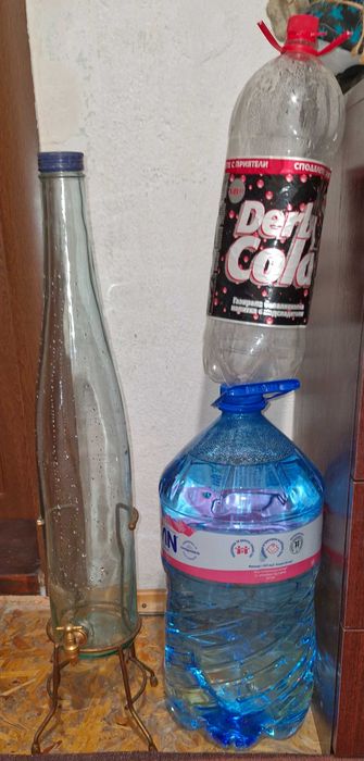 Шише с кранче и стойка