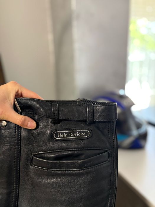 Costum moto damă piele: Wilhelm Krawehl Hamburg, Hein Gericke