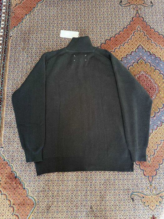 Zip Кофта Maison Margiela MM14 sweater with zip closure