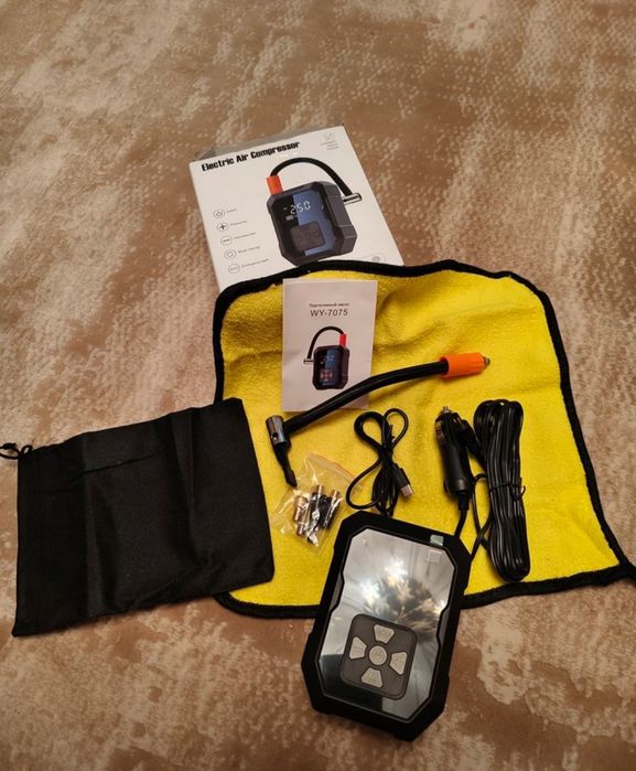 Компрессор автомобильный от аккумулятора