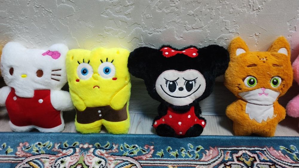 Yumshoq oʻyinchoqlar . Optomga. 22 smdan xar xil turdagi.