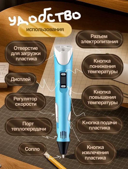 3Д ручка для творчества