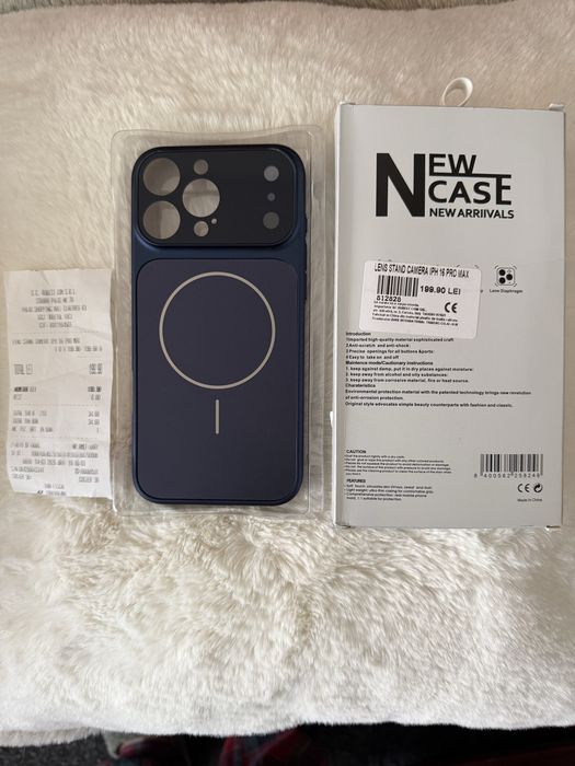 Husa iphone 16 ProMax imita 17 ProMax cu MagSafe