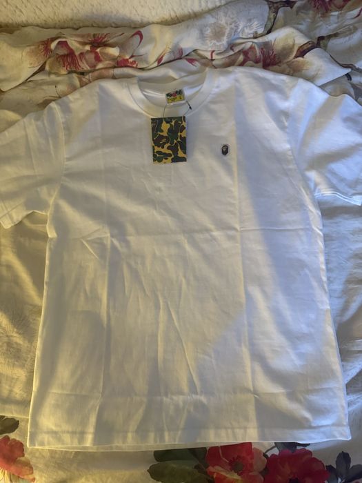 белая Футболка bape