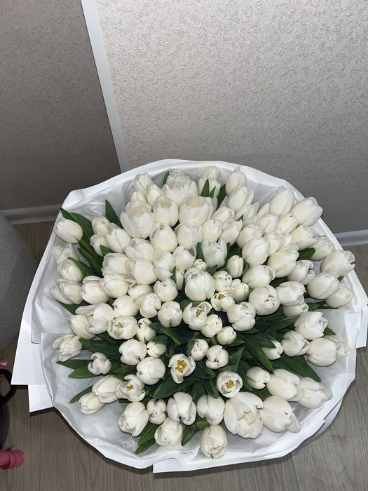 букет из 101 тюльпан
