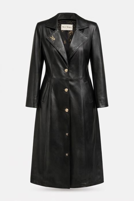 Кожен тренч Max Mara