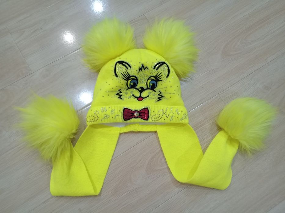 Шапка зимняя детская