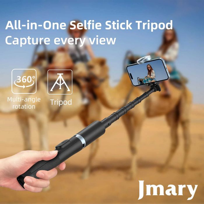 Jmary KT-259 — Универсальный Селфи-Штатив 2-в-1. Есть доставка