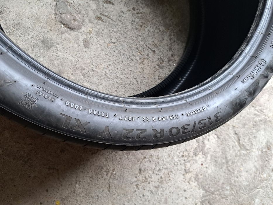 O anvelopa 315/30 R22 Continental