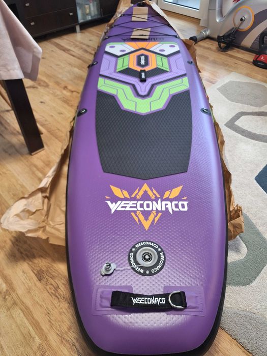 Нов падълборд 320 x 82 x 15,5 см до 170 кг с включено оборудване