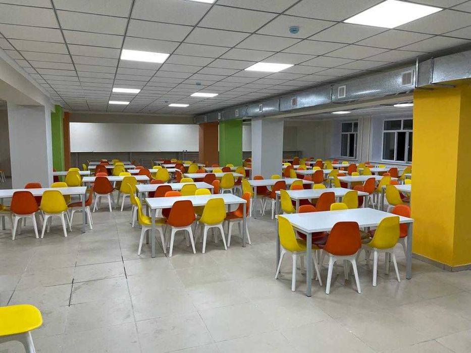 Стулья пластиковые ,столы