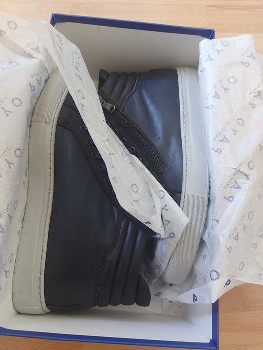 Мъжки високи кецове  Vera Pelle