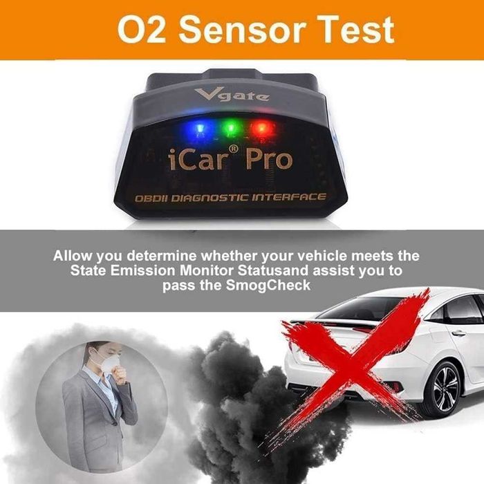 Vgate iCar Pro Bluetooth 4.0 OBD2 Скенер за Диагностика (iOS Android)