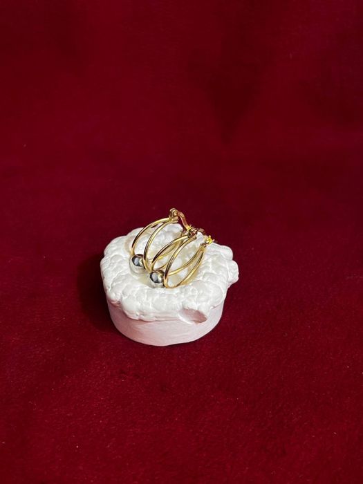 Золотые серьги/BariBarShop/0•0•24