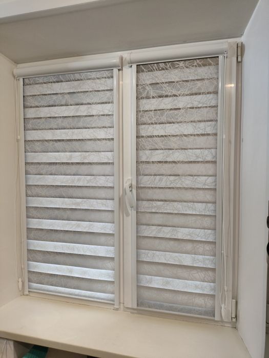 Жалюзи плиссе, ролл шторы.