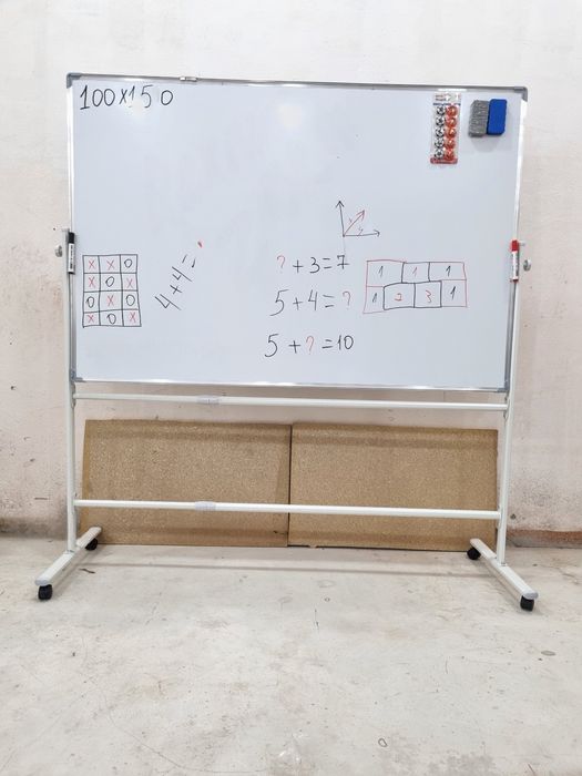 Yangi markerli oq doska 90x120