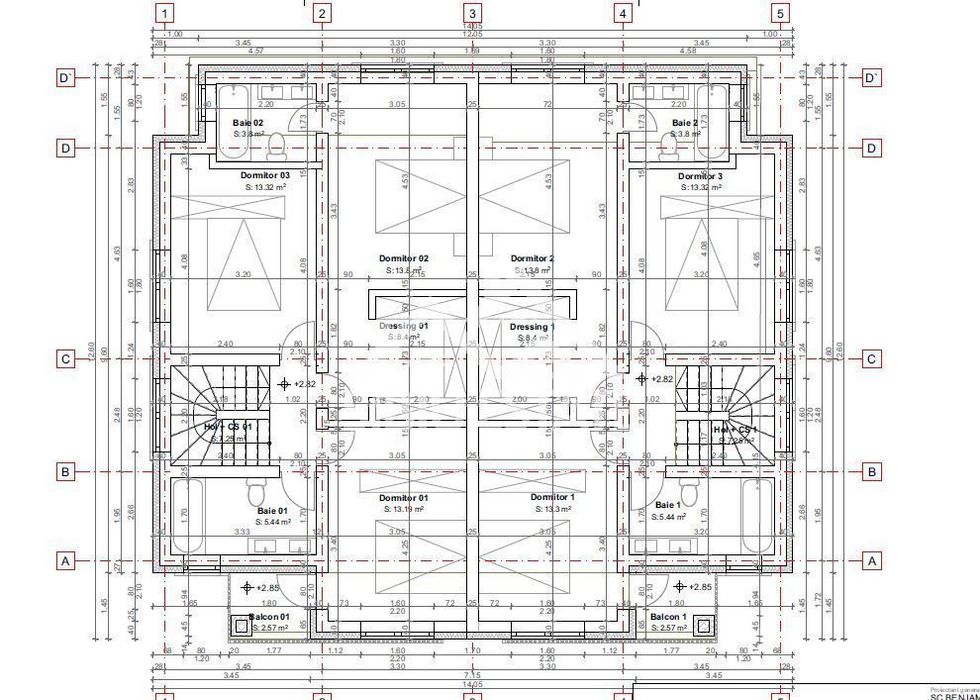 Duplex nou in Sura Mica, 4 camere, 3 bai