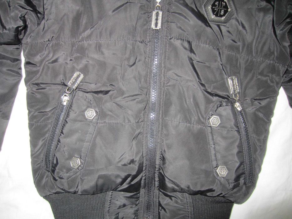 Geaca copil Philipp Plein,masura 104,gluga, stare f.buna, Italia