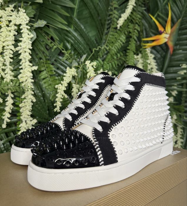 Christian Louboutin High Black White