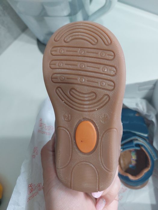 Сандали 21размер кожа