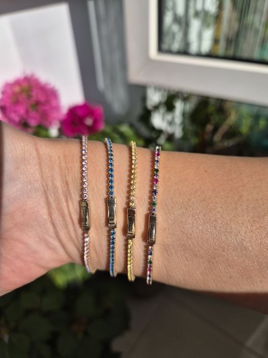 Bratara Tennis aur 14k, 17/18cm