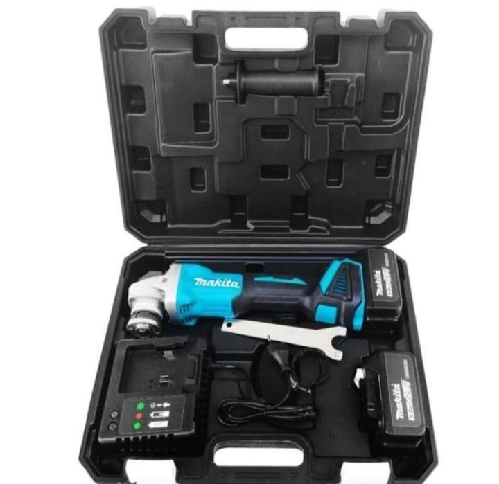Flex MAKITA cu 2 acumulatori,turație variabilă și pornire lentă