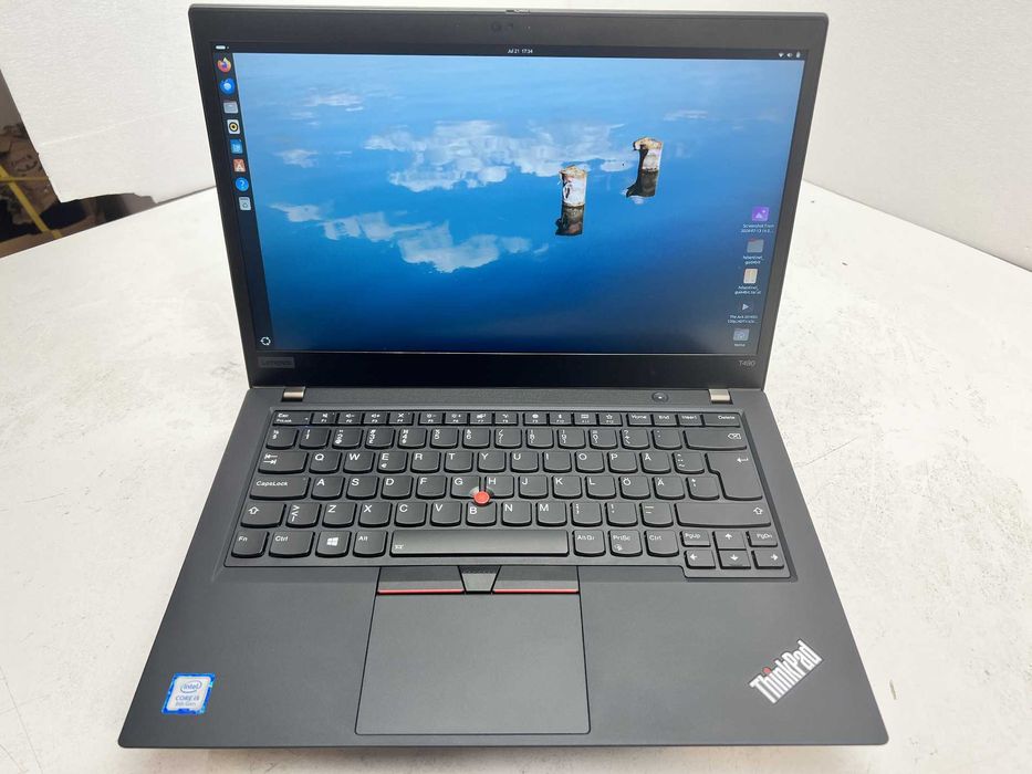 Реновиран лаптоп Lenovo ThinkPad T490 14" IPS i5-8265U 16GB DDR4 510GB NVMe / клас А/ 12м гаранция