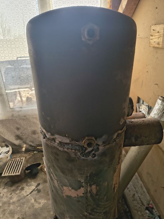 Soba pe ulei uzat cu serpentina inox