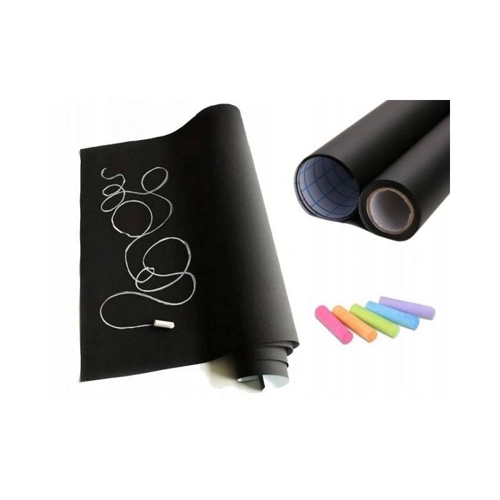 Самоклеящаяся Меловая доска черная