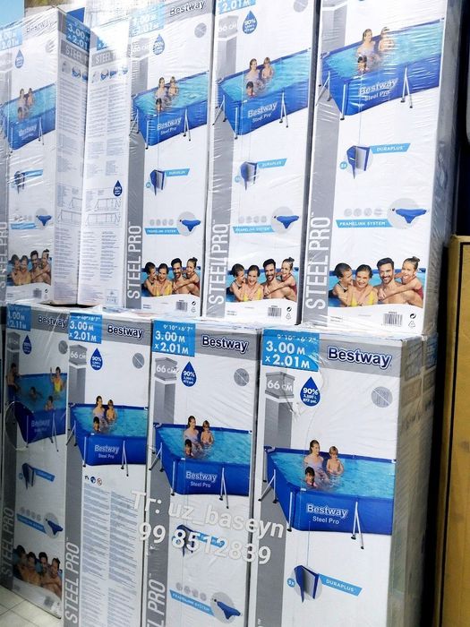 бассейн Bestway 4м х 2.1м = 81 см , доставка