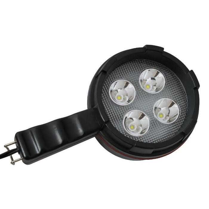 Боен фар, Работна лампа Automat, с 4 диода, 12V, Кабел 3м