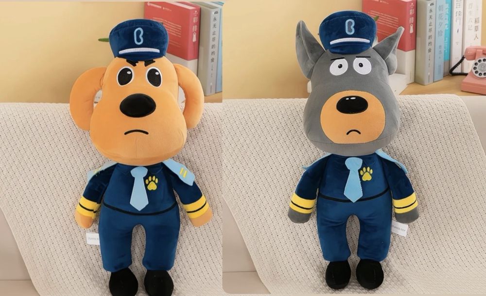 Продам мягкие игрушки шериф лабрадор и добби