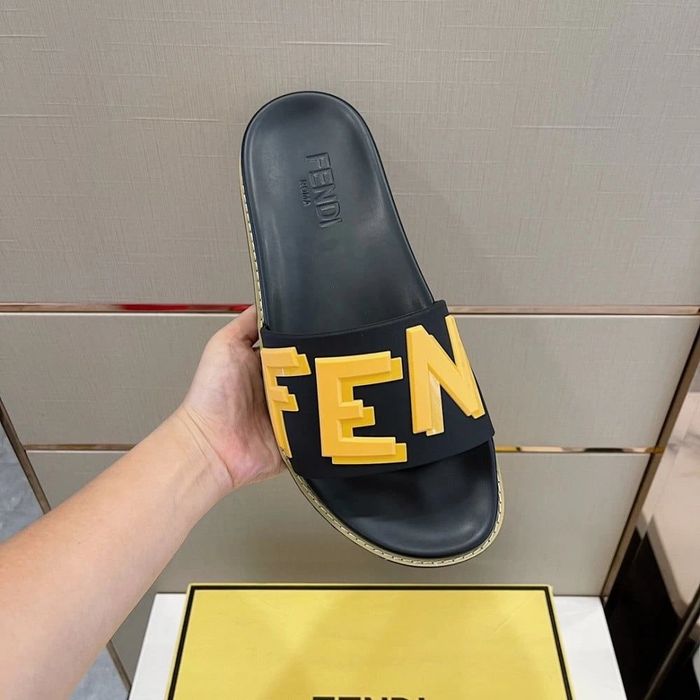 FF Men's Slipper "Logo White"