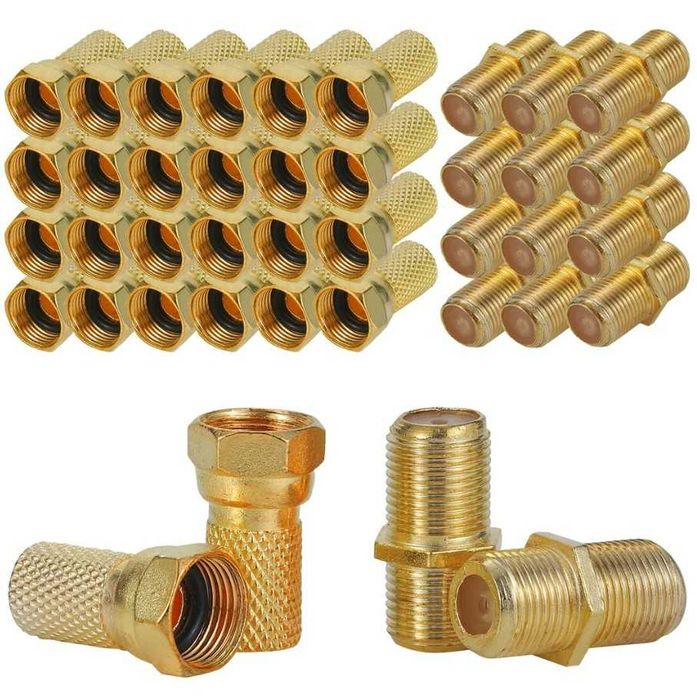 Conector cablu coaxial pentru antene TV