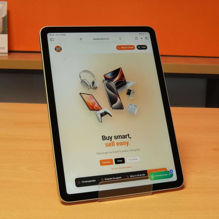 Apple iPad Air 4 64 GB, 10.9" (2020), Wifi, Verde, 12 LUNI GARANTIE