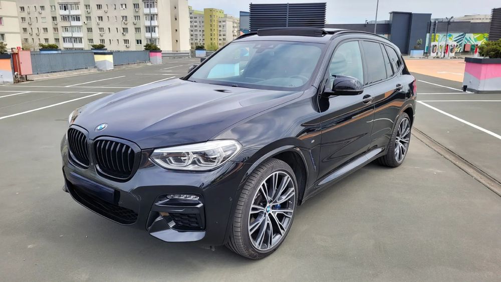 BMW X3 M firma TVA, MHEV 340hp, scaune ventilate, webasto, trapa, camere