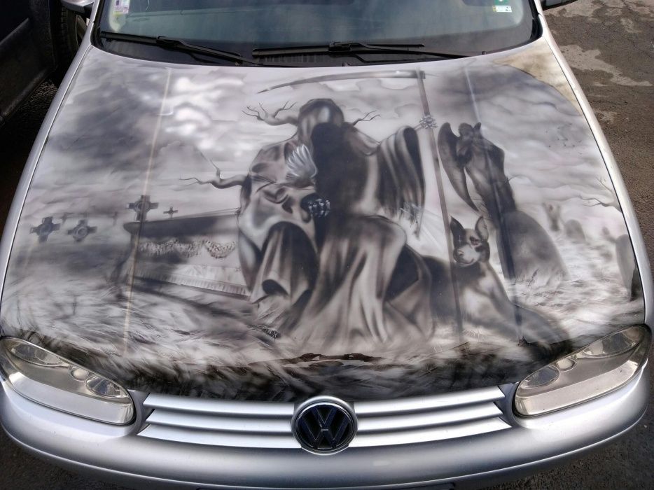 Автобояджийски услуги .Рисуване с аерограф