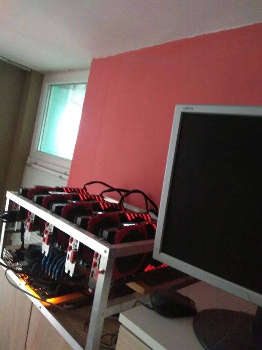 Mining rig 5 x rx 580 8gb