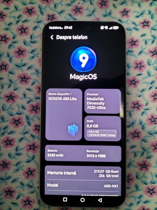 Vând Honor 400 că nou